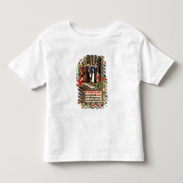 Trauerzug mit Grabgräbern Kleinkind T-shirt (Vorderseite)