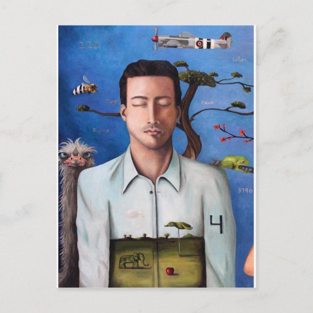 Traum 2 postkarte (Vorderseite)