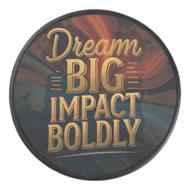 Traum Big Impact Bolly Eishockey Puck (Vorderseite)