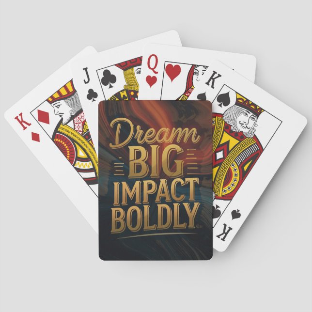 Traum Big Impact Bolly Spielkarten (Rückseite)