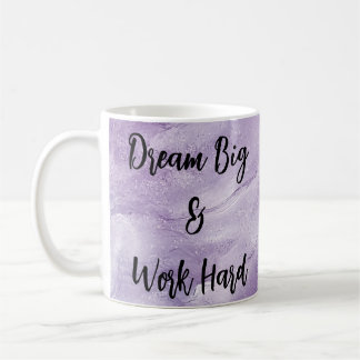 Traum Big & Work Hard Kaffeetasse