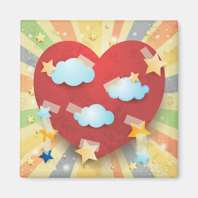 Traum der Liebe Magnet (Vorne)