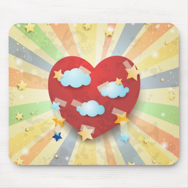 Traum der Liebe Mousepad (Vorne)