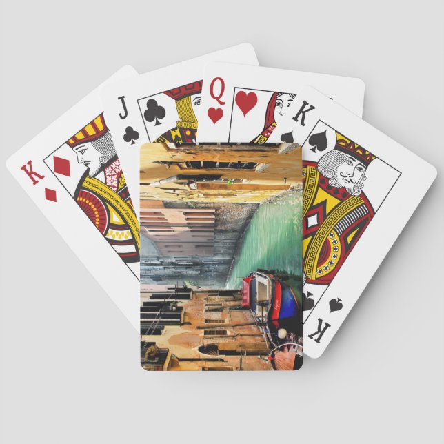 TRAUM DER VENEDIG Classic Playing Cards Spielkarten (Rückseite)