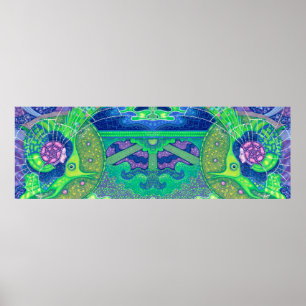 Traum des Vollmonds Poster