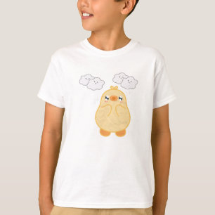 Träum groß, Ente klein Süße Ente mit funkelnden T-Shirt