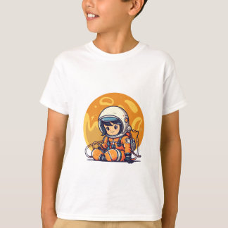 Traum groß, kleiner Astronaut T-Shirt