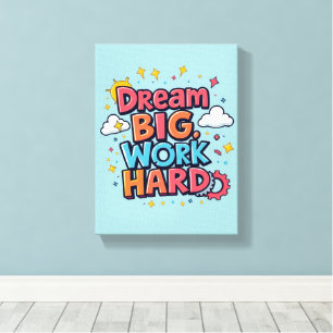 *Traum groß* - Premium Leinwand (Gloss)
