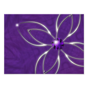 Traum im Amethyst Foto-Druck Fotodruck