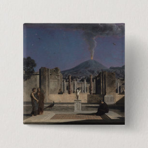 Traum in den Ruinen von Pompeji, 1866 Button