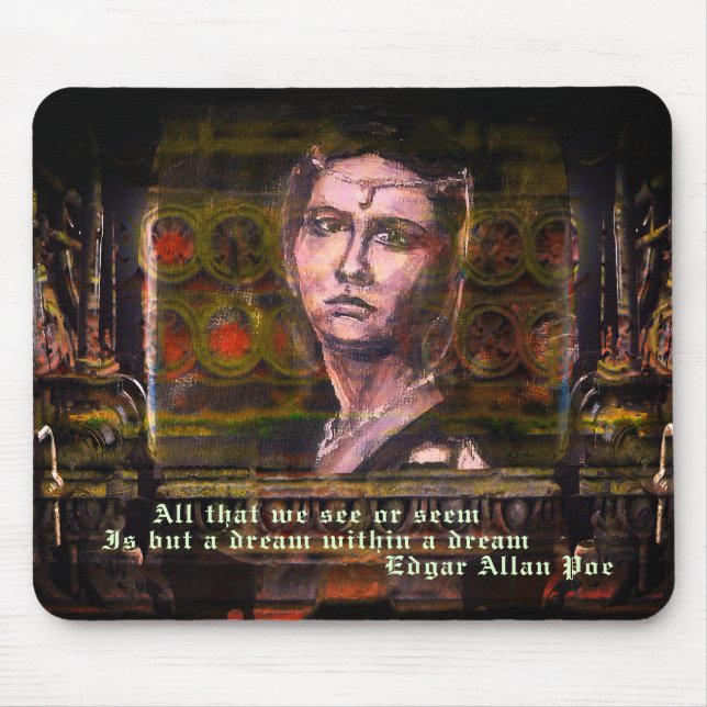 Traum in einem Traum gotischen Steampunk Mousepad (Vorne)