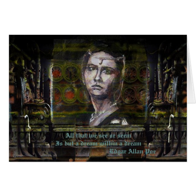 Traum in einer Traumkarte (Vorderseite (Horizontal))