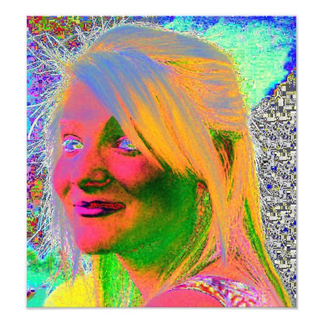 Traum in Farbe Fotodruck (Vorne)