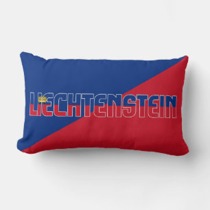 Traum in Farbe mit dem liechtensteinischen Patriot Lendenkissen