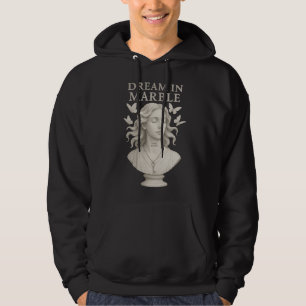 Traum in Marmor – Geist in Blüte Hoodie