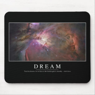Traum: Inspiration Zitat Mousepad