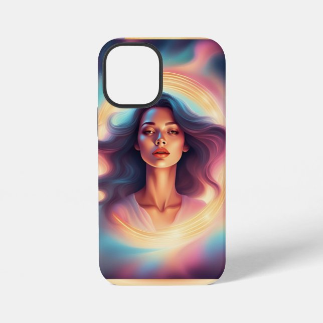 Traum Mädchen Fall iPhone 12 Mini Hülle (Rückseite)