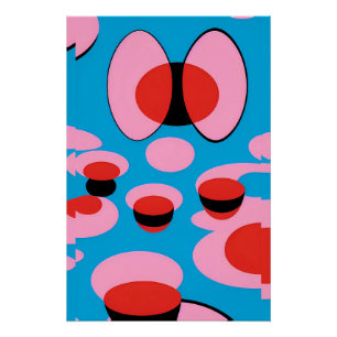 Traum Minimalistischer Pop Poster