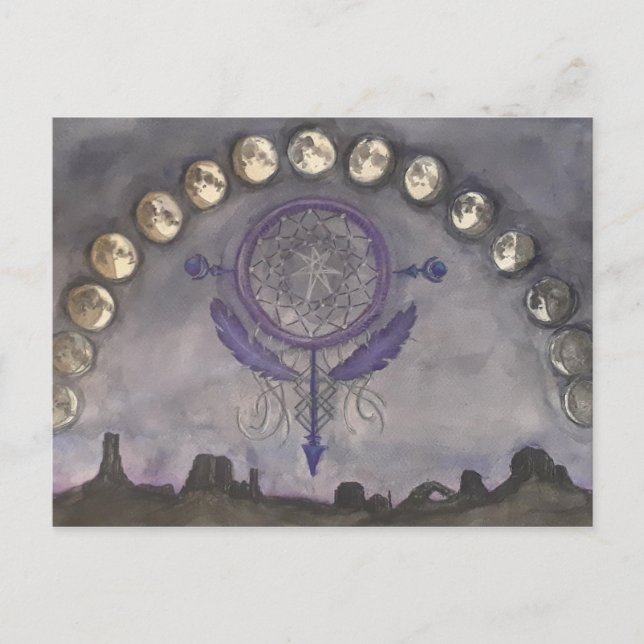 Traum nach Postkarte (Vorderseite)