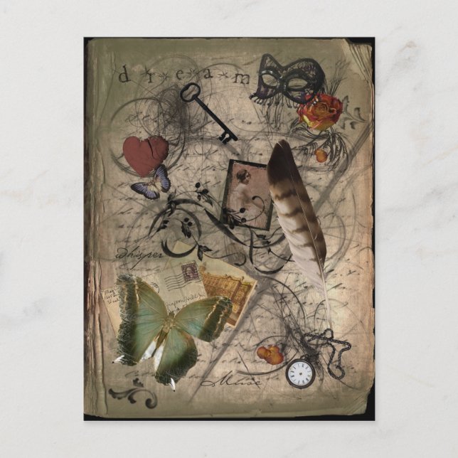 Traum Postkarte (Vorderseite)