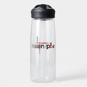 Traum Schaffen Inspirieren Wasserflasche Trinkflasche