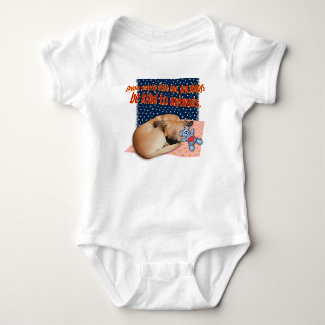 Traum Süße Kleine, Baby Bodysuit Strampler (Vorderseite)