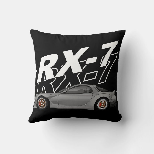Traum tanken - Rx7-Kissen Kissen (Rückseite)