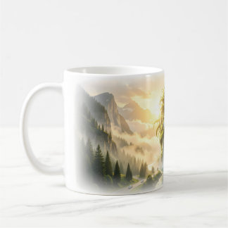 Traum-Tasse 'Geist des Wasserfalltals' Kaffeetasse