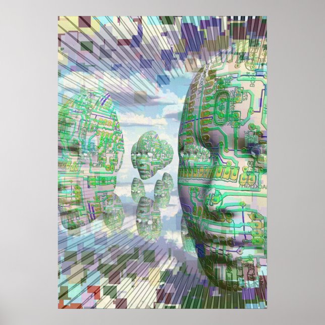 Traum von Androiden von elektrischen Schafen Poster (Vorne)