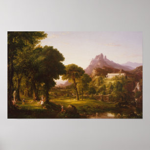 Traum von Arcadia (1838) — Thomas Cole Print Poster