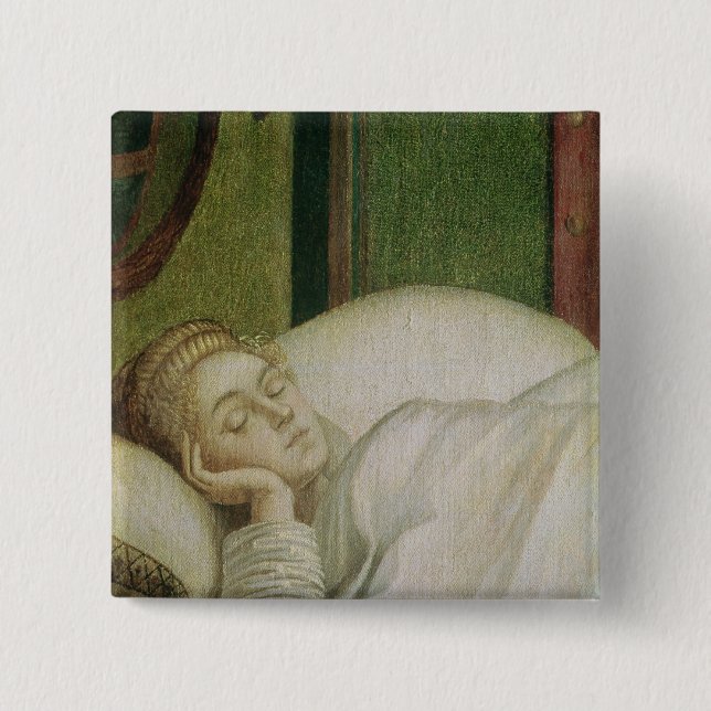 Traum von St Ursula, 1495 Button (Vorderseite)