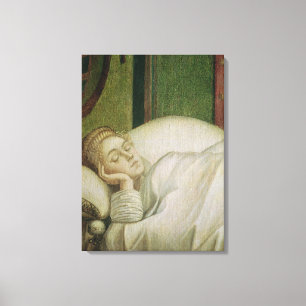 Traum von St Ursula, 1495 Leinwanddruck