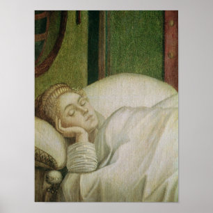 Traum von St Ursula, 1495 Poster