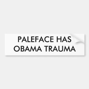 TRAUMA DES PALEFACE-HASOBAMA AUTOAUFKLEBER