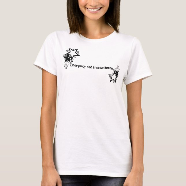 Trauma Nurse Super Hero T-Shirt (Vorderseite)