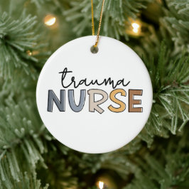 Trauma Nurse Trauma Pflege Keramik Ornament