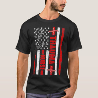 Trauma Nurse USA T-Shirt