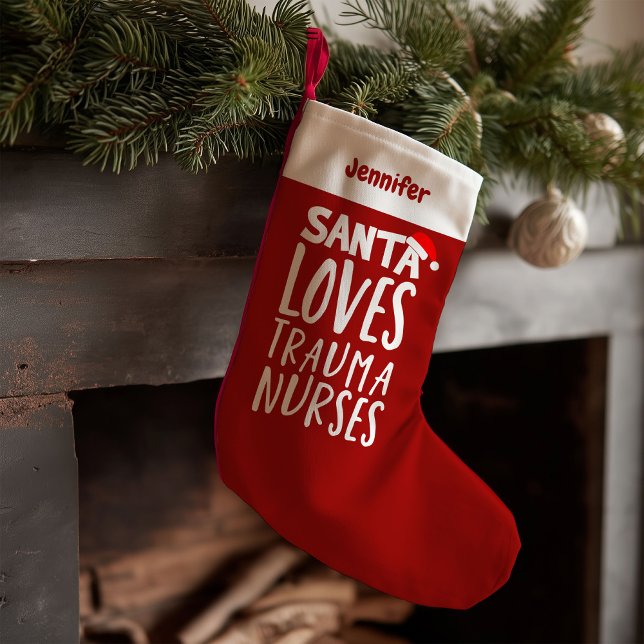 Trauma Nurses Niedlich Nurse Weihnachten Kleiner Weihnachtsstrumpf (Von Creator hochgeladen)