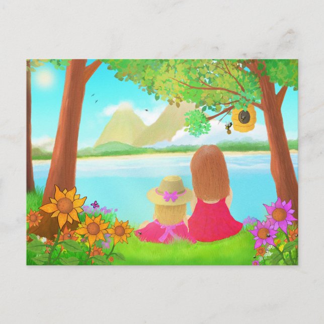 Traumansicht Postkarte (Vorderseite)