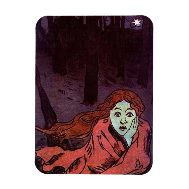 Traumareise mit Angst Magnet (Vertikal)