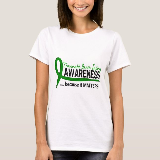 Traumatische Hirnverletzung TBI des Bewusstseins-2 T-Shirt (Vorderseite)