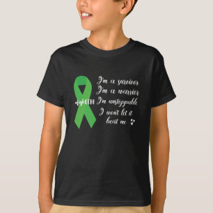 Traumatischer Hirnverletzer Krieger TBI-Bewusstsei T-Shirt