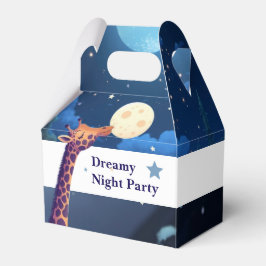 Träumchen-Nachtparty-Giraffen-Kinder-Geschenkbox Geschenkschachtel