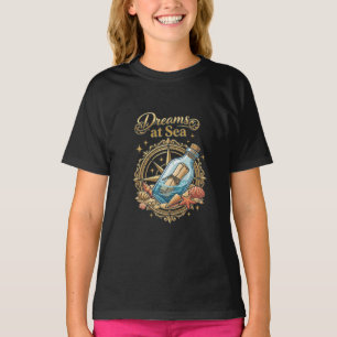 Träume auf See - Botschaft in einer Flasche - naut T-Shirt