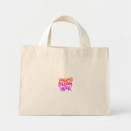 Träume blühen hier Tote Tasche