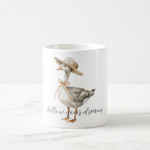 Träume Enten Hut Kaffeetasse