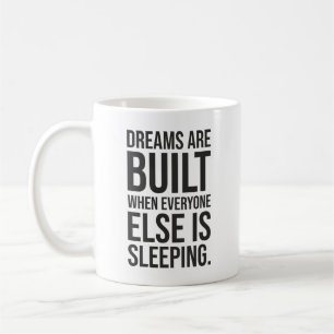 Träume entstehen - Erfolg Motivierend Kaffeetasse