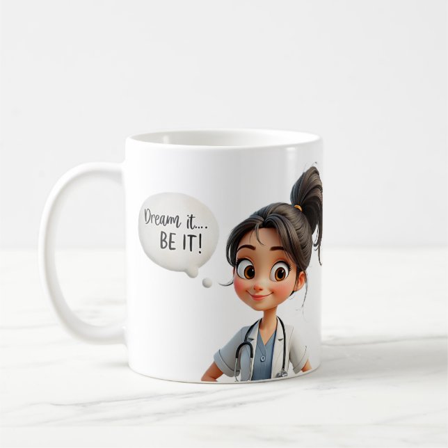 Träume es, sei es! kaffeetasse (Links)