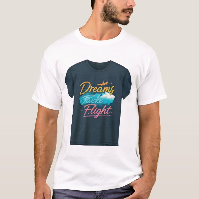 Träume fliegen T-Shirt (Vorderseite)