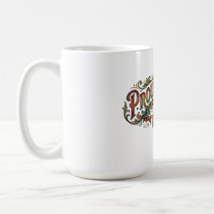 Träume gedeihen hier Inspirations-T-Shirt Kaffeetasse